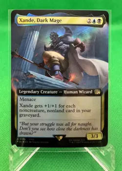 Xande, Dark Mage (Extended Art/FOIL) - Final Fantasy (MTG) (NM/M) - Image 1