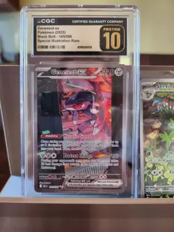 Pokemon TCG Genesect EX Black Bolt Cgc PRESTINE 10 + 2 FREE FULL ARTS - Image 2