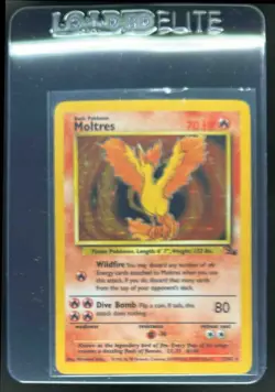 1999 Pokemon Fossil Moltres #12/62 - Image 1