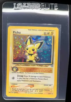 2000 Pokemon Neo Genesis Pichu Holo #12/111 - Image 1