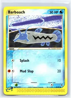 2003 Pokemon TCG EX Dragon Barboach - 51/97 - LP - Image 1