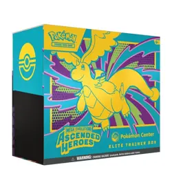 Pokemon TCG Mega Ascended Heroes POKEMON CENTER ETB elite trainer box - PRESALE - Image 1