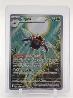 NINJASK 2025 POKEMON MEGA EVOLUTION ILLUSTRATION RARE 137/132 Q4767 - Image 1