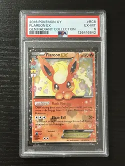 Flareon EX (PSA 6) - RC6/RC32 - Generations: Radiant Collection - Pokemon TCG - Image 1