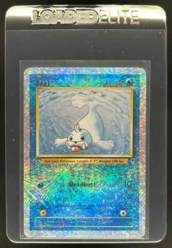 2002 Pokemon Legendary Collection Seel Reverse Holo #92/110 - Image 1
