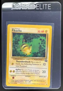 1999 Pokemon Wizards Black Star Promos Pikachu #27 - Image 1