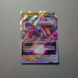 Pokemon TCG Aerodactyl VSTAR Lost Origin 093/196 Ultra Rare NM - Image 1