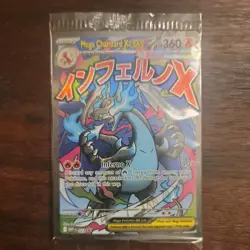 Pokemon TCG Mega Charizard X Ex Promo 023 Sealed Holo with Oricorio EX - Image 1