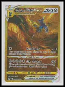 Pokemon Crown Zenith #GG68/GG70 Origin Forme Dialga VSTAR (Secret) - Image 1