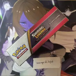 Pokemon TCG Shining Legends ZOROARK Pin Collection Box FACTORY SEALED - Image 5