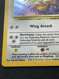 Pokemon Pidgeot 8/64 Holo Rare Jungle Unlimited LP / MP - Image 5