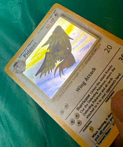 Pidgeot 8/64 MP Holo Rare Jungle Set Unlimited Edition Pokemon Card - Image 3