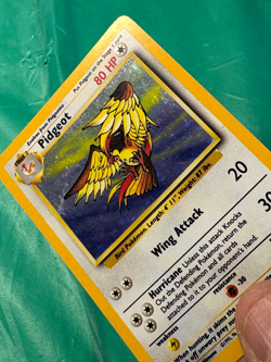 Pidgeot 8/64 MP Holo Rare Jungle Set Unlimited Edition Pokemon Card - Image 4