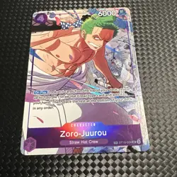 Zoro-Juurou Treasure Rare TR One Piece ST18-004 Emperors in the New World - Image 1
