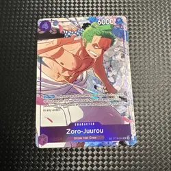 Zoro-Juurou Treasure Rare TR One Piece ST18-004 Emperors in the New World - Image 2