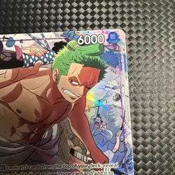 Zoro-Juurou Treasure Rare TR One Piece ST18-004 Emperors in the New World - Image 4