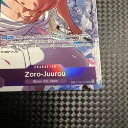 Zoro-Juurou Treasure Rare TR One Piece ST18-004 Emperors in the New World - Image 5