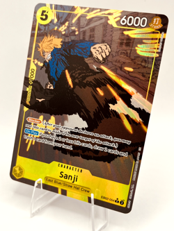 Sanji EB02-054 (Alternate Art) Rare One Piece Yellow English NM - Image 1