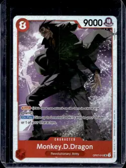 2024 One Piece 500 Years in the Future Monkey.D.Dragon Super Rare #OP07-015 - Image 1