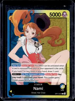 2025 One Piece Nami #OP11-041 - Image 1