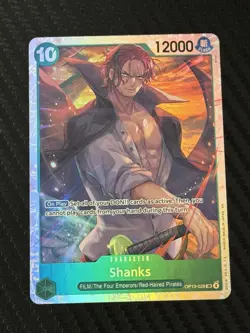 One Piece TCG Shanks OP13-028 Super Rare English NM - Image 1