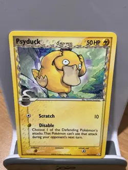 Pokemon Card TCG Psyduck Delta Species Holon Phantoms 81/110 Great Condition - Image 1