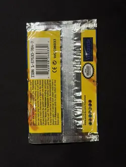 *EMPTY* SHADOWLESS BASE SET Pokemon Booster Pack Foil Wrapper CHARIZARD Art - Image 4