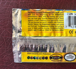 1999 Pokemon Trading Card Game TCG Base Set EMPTY Booster Pack Wrapper Charizard - Image 5