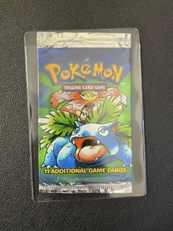 Pokemon Base Set Shadowless Booster Packs TCG EMPTY Vintage 1999 Art Set Of 3 - Image 3