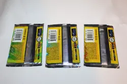 Set 3 Empty 1999 Pokemon Base Booster Wrappers Unlimited CCG Charizard RARE HTF - Image 5