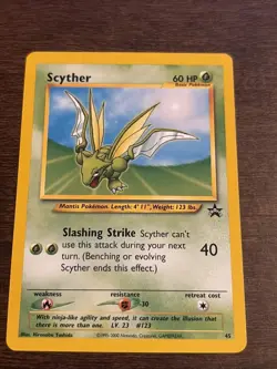 Pokemon TCG Scyther Wizards Black Star Promos 45 Regular Promo Promo - Image 2