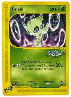 Pokemon TCG - Celebi 50 - Pokemon 4 Ever - Wizards Black Star Promos [Near Mint] - Image 1