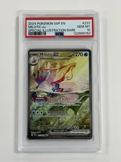 Milotic ex PSA 10 Pokemon Surging Sparks #237 SIR - Image 1