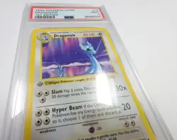PSA 9 MINT 1999 Pokemon 1st Edition 18/102 Shadowless Dragonair Base Set #57202B - Image 2