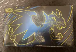 Pokemon TCG Phantasmal Flames Mega Charizard X EX Sealed Ultra Premium Cards Box - Image 1