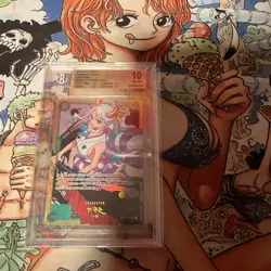 One Piece BGS 10 Pristine Yamato Romance Dawn 2022 SEC SCR OP01-121 BGS 10 - Image 1