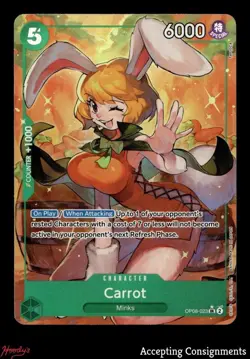 2024 One Piece Card Game Two Legends #OP08023 Carrot SR - Image 1
