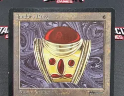 MTG Jandor's Ring- Signed -Arabian Nights Magic the Gathering Card # 064 - Image 3