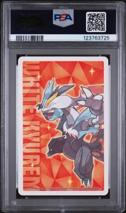 2012 POKEMON WHITE 2 PLAYING CARDS 9 OF DIAMONDS ARCANINE PSA 9 - Image 2