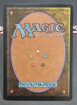 MTG Fishliver Oil (Light)- Signed -Arabian Nights Magic the Gathering Card # 013 - Image 2