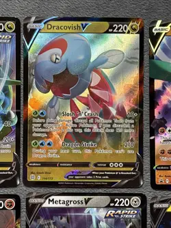 Pokemon Cards Lot Ultra Rare V Rayquaza Gallade Arcanine Metagross Zeraora +more - Image 4