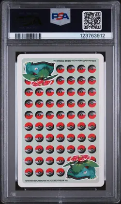 1998 POKEMON STADIUM GREEN VERSION PLAYING CARDS BUTTERFREE PSA 10 - Image 2
