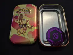 POKEMON TCG 151 MINI TIN EMPTY NO PACKS OR ART CARD (COIN INCLUDED) - Image 2