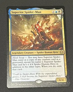 Superior Spider-Man #0155 MTG Marvel's Spider-Man Magic The Gathering Regular - Image 1