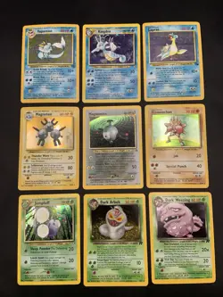 Vintage Pokemon Holo Rare Card Lot - WOTC Era Only Collection - 1999/2000 MP/HP - Image 1
