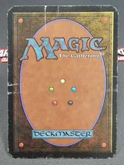 MTG Mountain (A)- DAMAGED -Alpha Magic the Gathering Card # 293 - Image 2