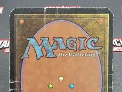 MTG Mountain (A)- DAMAGED -Alpha Magic the Gathering Card # 293 - Image 5