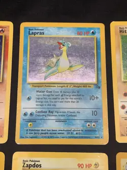 Vintage Rare Holo Pokemon Card Lot 1999/2000 - Base Set, Jungle, Fossil - MP/HP - Image 3