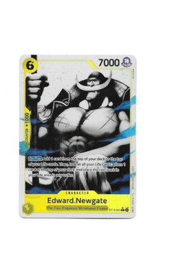 One Piece Card Game Edward.Newgate ST13-004 C Promo Ultra Deck Foil Card NM - Image 1