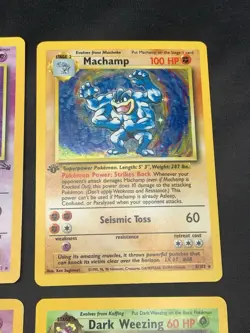 Vintage Pokemon Cards Holo Rare WOTC Lot Base Set, Rocket, Fossil - Mewtwo MP/HP - Image 4